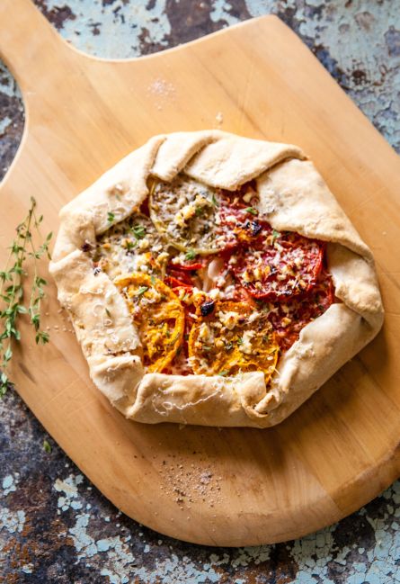 Rusztikus paradicsom és Feta Galette